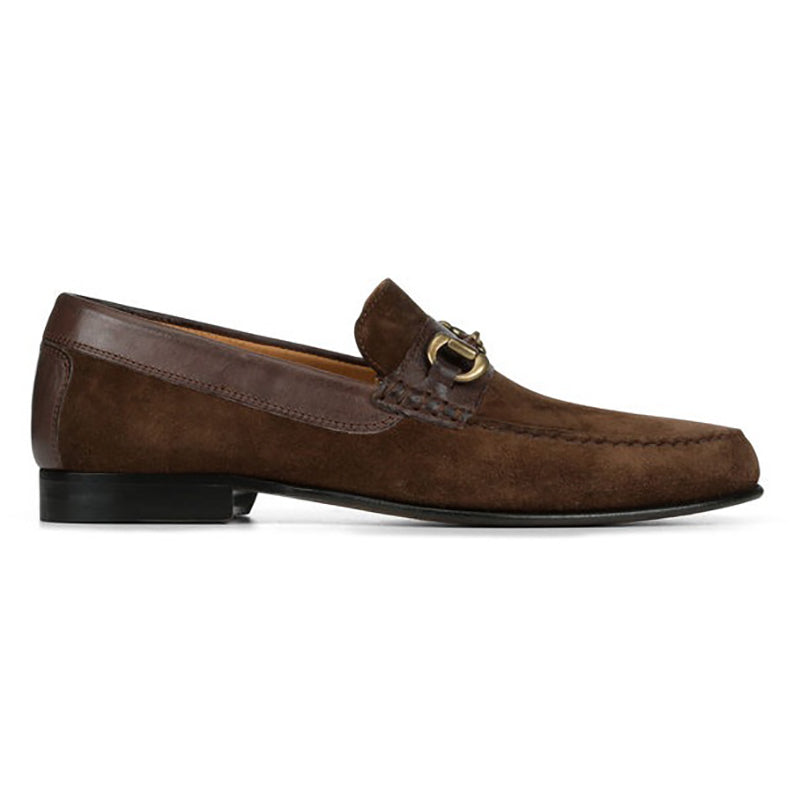 Donald Pliner Clint Sport Suede Loafer Chestnut
