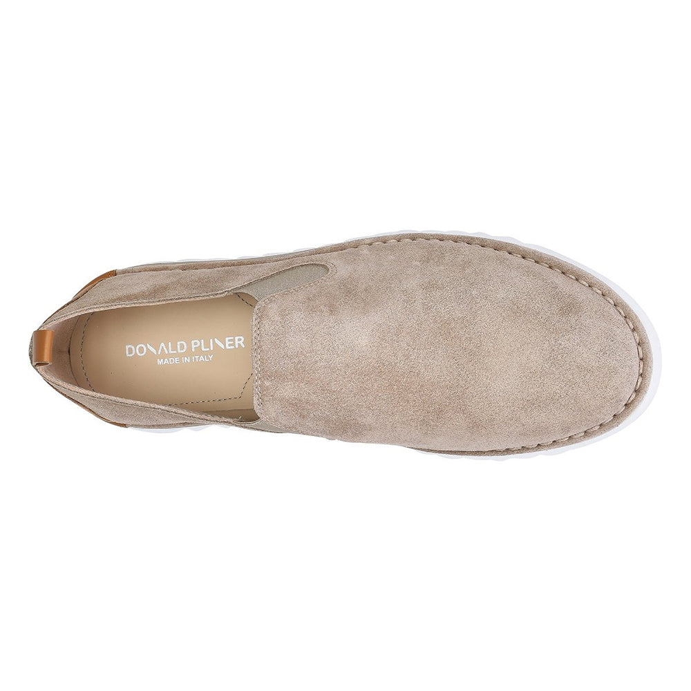 Donald Pliner Curtis Suede Shoes Natural