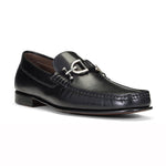 Donald Pliner Dacio Calfskin Loafers Black