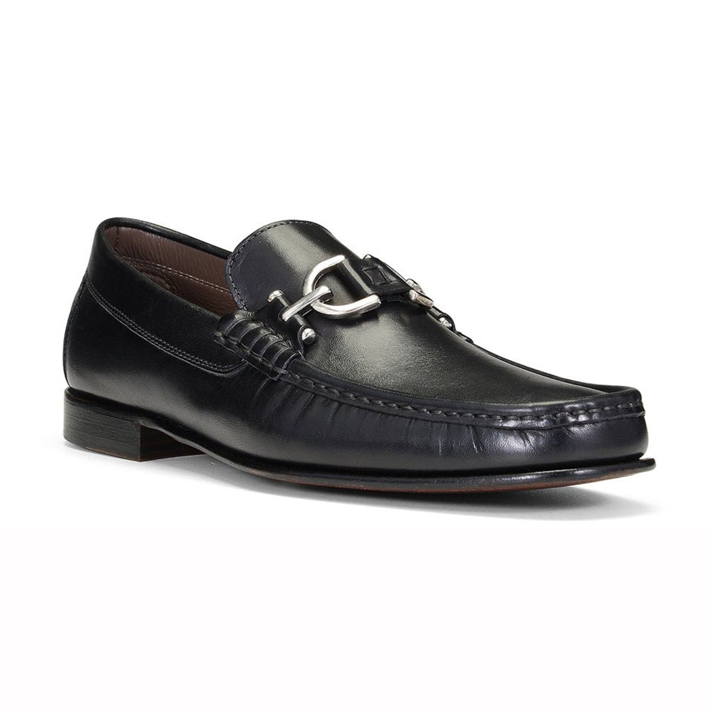 Donald Pliner Dacio Calfskin Loafers Black
