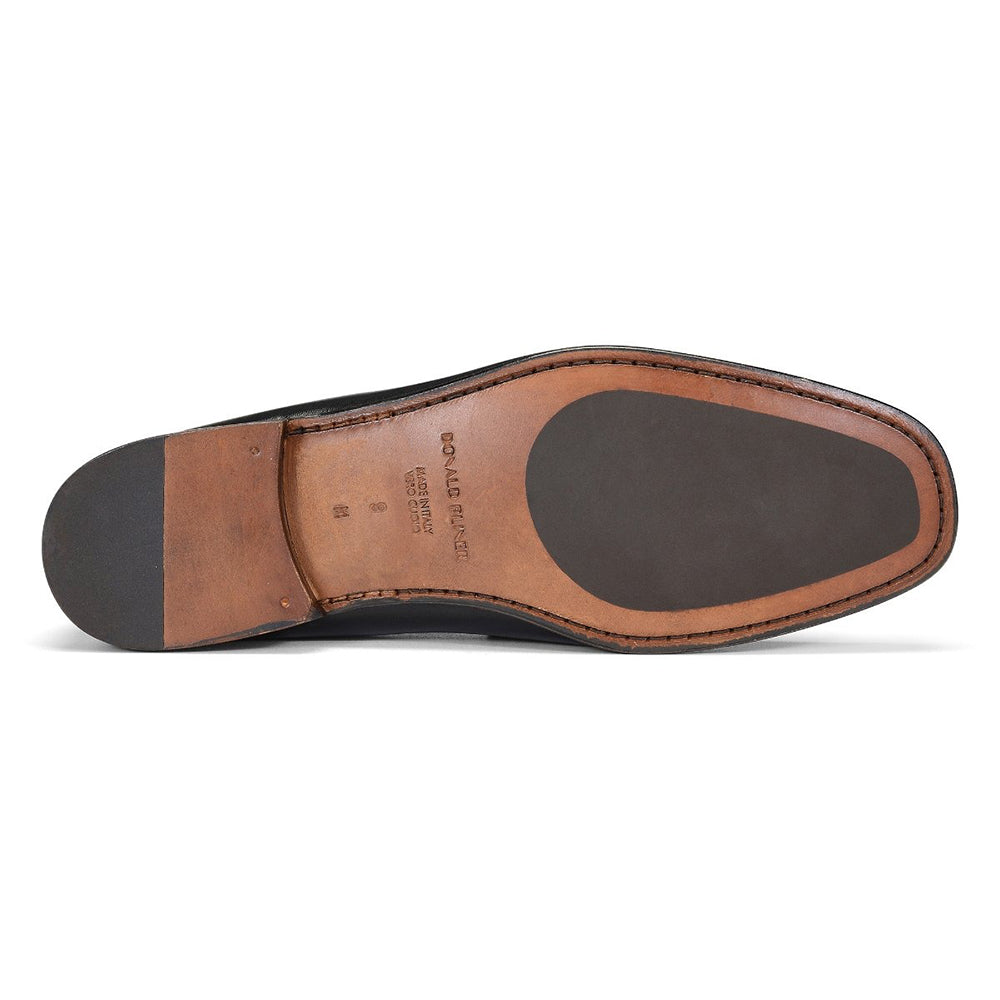 Donald Pliner Dacio Calfskin Loafers Black
