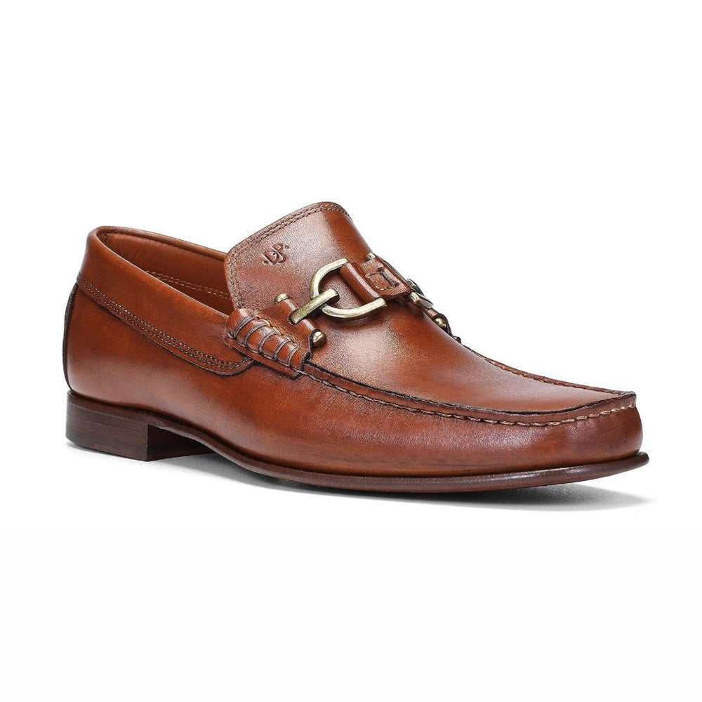 Donald Pliner Dacio Calfskin Loafers Tan