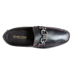 Donald Pliner Dacio Leather Loafers Black