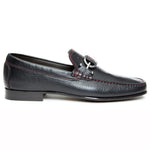 Donald Pliner Dacio Leather Loafers Black