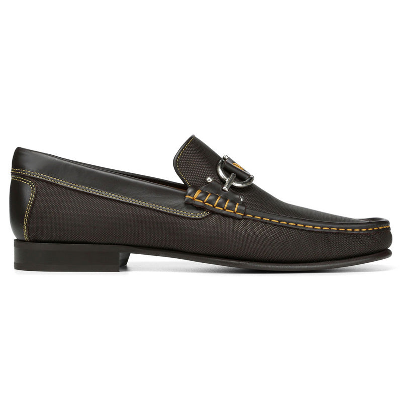 Donald Pliner Dacio Nylon Loafer Shoe Chocolate