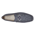 Donald Pliner Dacio Nylon Loafers Indigo