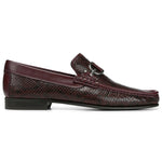 Donald Pliner Dacio Python Print Calf Loafer Shoe Chianti