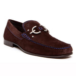 Donald Pliner Dacio Suede Loafers Expresso