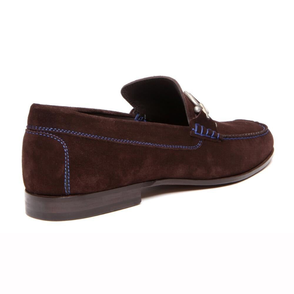 Donald Pliner Dacio Suede Loafers Expresso