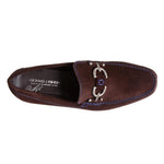 Donald Pliner Dacio Suede Loafers Expresso