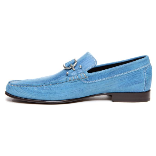 Donald J Pliner Dacio Suede Bit Loafers Jean