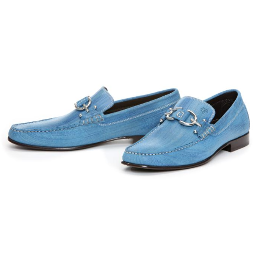 Donald J Pliner Dacio Suede Bit Loafers Jean