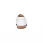 Donald Pliner Dacio Textured Calfskin Loafers Ivory