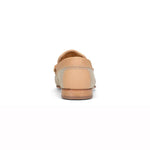 Donald Pliner Dacio Woven Leather Loafers Natural