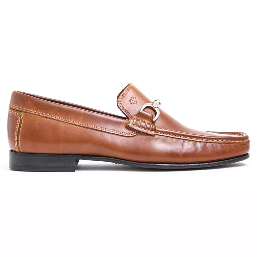 Donald Pliner Darrin Calfskin Loafers Saddle