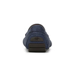Donald Pliner Derrik Tumbled Nubuck Driver Shoe Navy