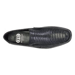 Donald Pliner Dominick Multi Snake Loafers Black