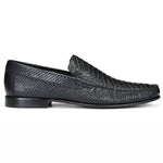Donald Pliner Dominick Multi Snake Loafers Black
