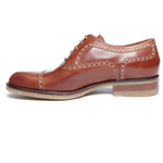 Donald J Pliner Ed Cap Toe Oxfords Vintage Tan