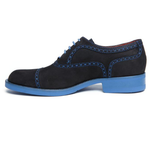 Donald J Pliner Ed Nubuck Suede Cap Toe Oxfords Black