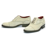 Donald J Pliner Ed Suede Cap Toe Oxfords Sage