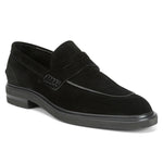 Donald Pliner Edmund Suede Loafer Shoe Black