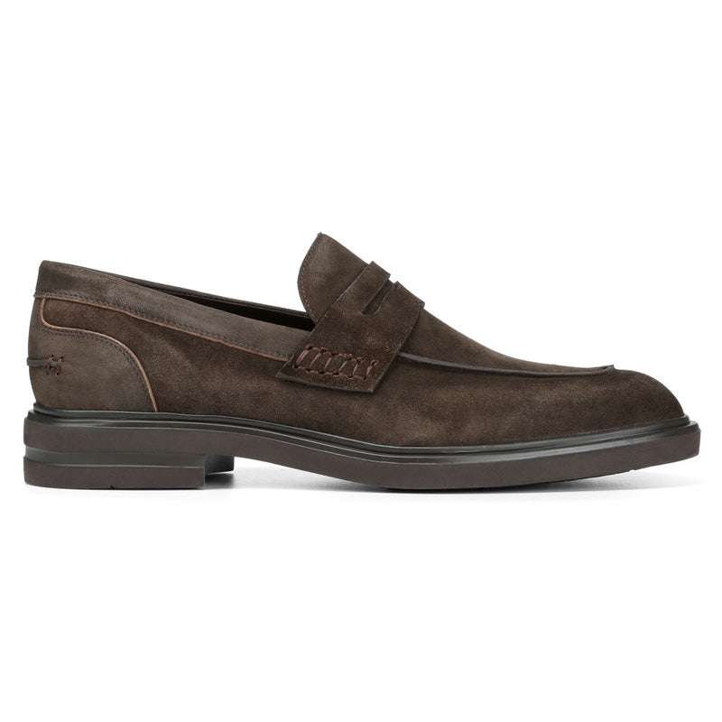 Donald Pliner Edmund Suede Loafer Shoe Expresso