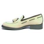 Donald J Pliner Exist Suede Tassel Loafers Sage