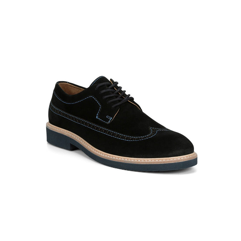 Donald Pliner Gareth Suede Oxford Black