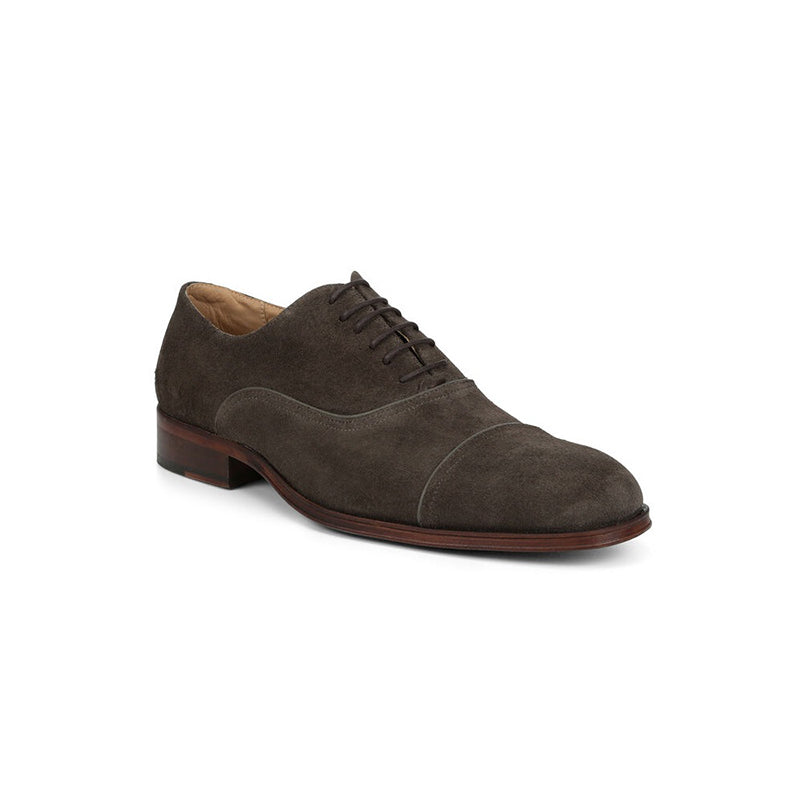 Donald Pliner Gorti Suede Oxford Charcoal