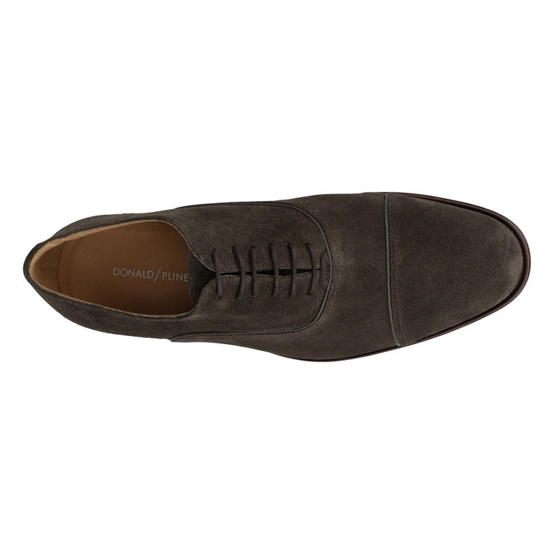 Donald Pliner Gorti Suede Oxford Charcoal