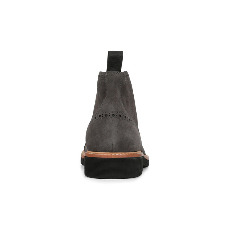 Donald Pliner Grant Suede Boots Charcoal