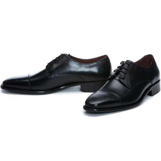 Donald Pliner Gui Cap Toe Shoes Black