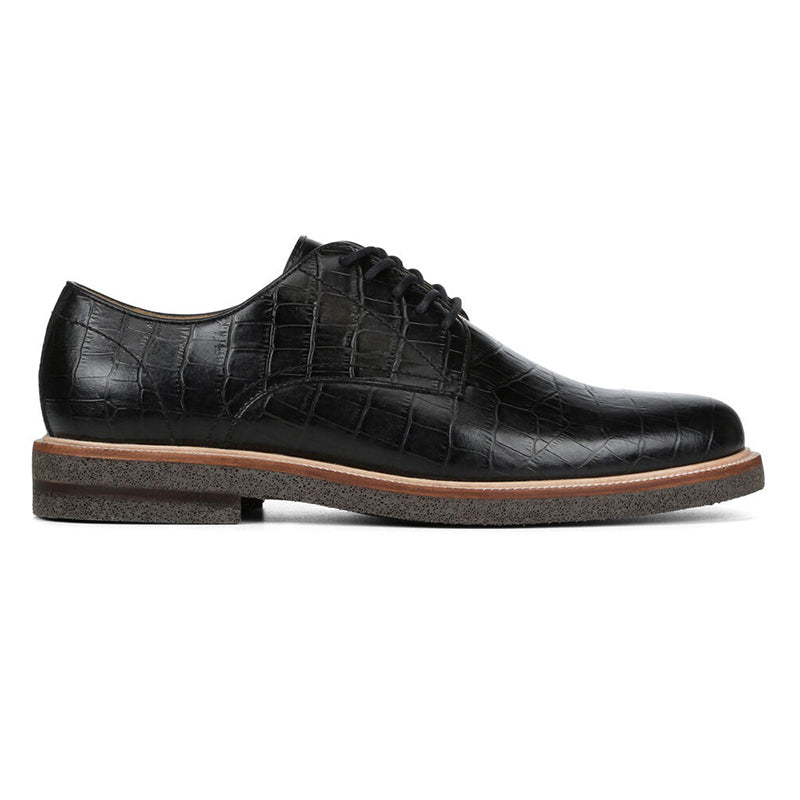 Donald Pliner Lance 2 Crocco Leather Oxford Black