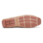 Donald Pliner Lazaro Croco / Woven Calfskin Driver Moccasin Ecru