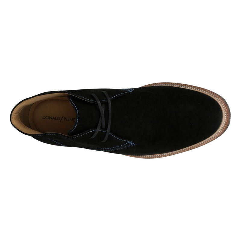 Donald Pliner Leon Suede Boots Black