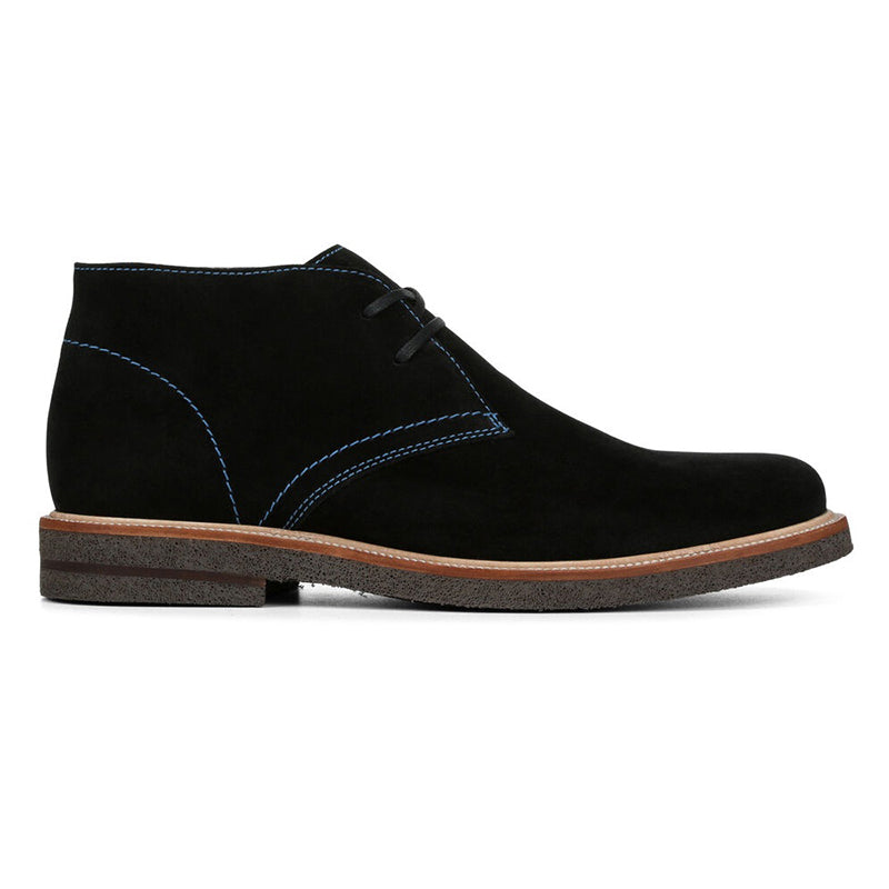 Donald Pliner Leon Suede Boots Black