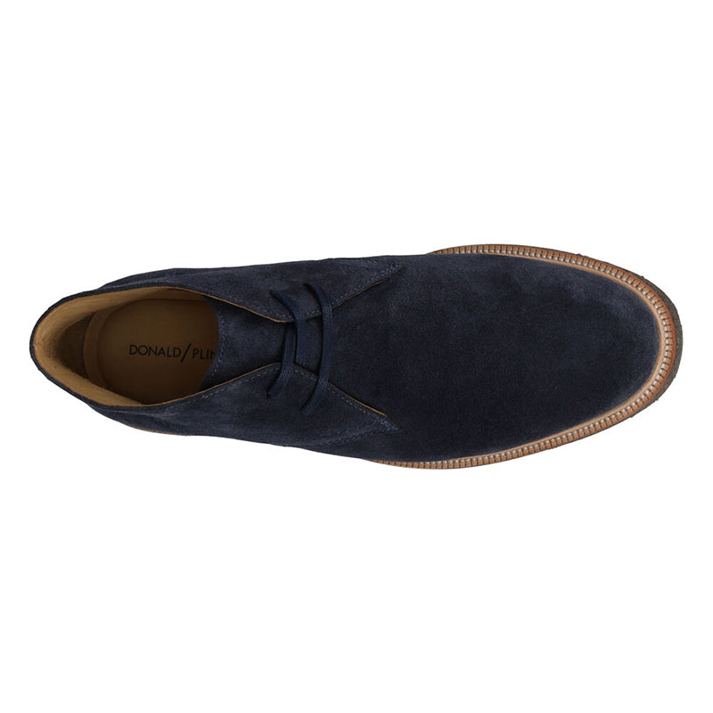 Donald Pliner Leon Suede Boots Navy