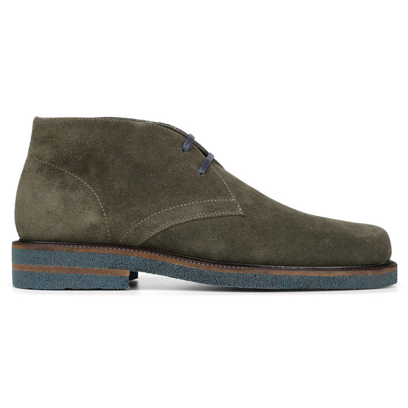 Donald Pliner Levi Suede Calf Oxford Shoe Olive