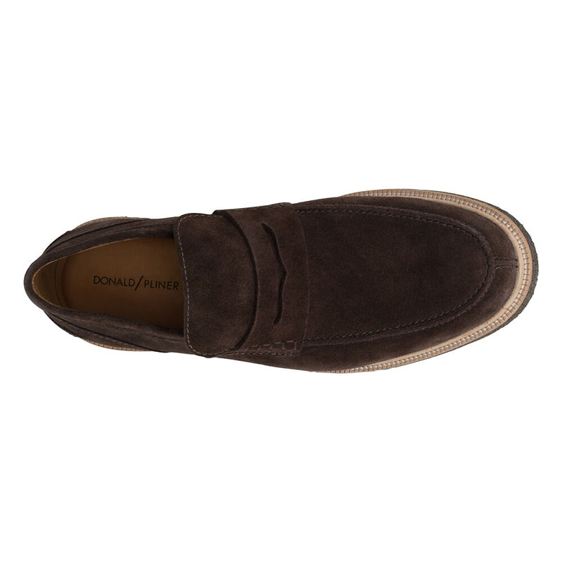 Donald Pliner Luc Suede Loafer Expresso