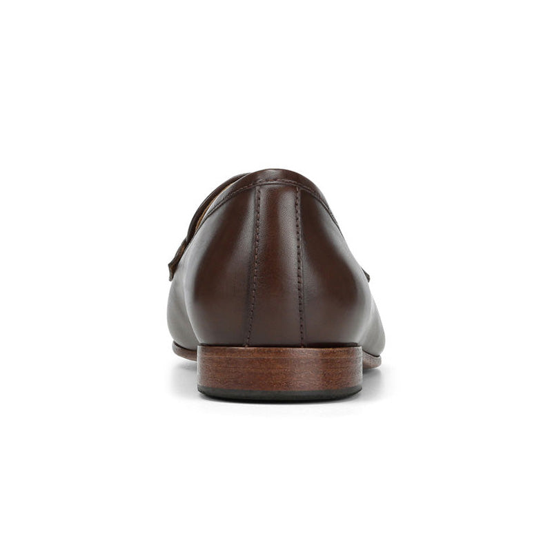 Donald Pliner Marque Calf Leather Loafer Shoe Chocolate