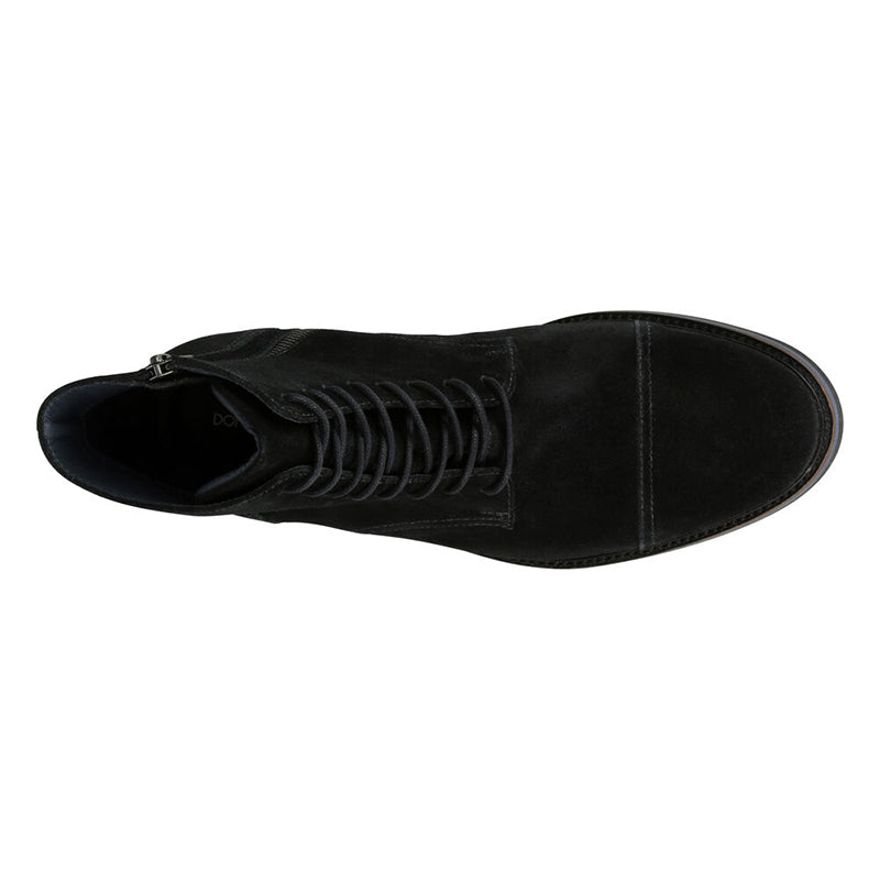 Donald Pliner Mave Suede Boots Black
