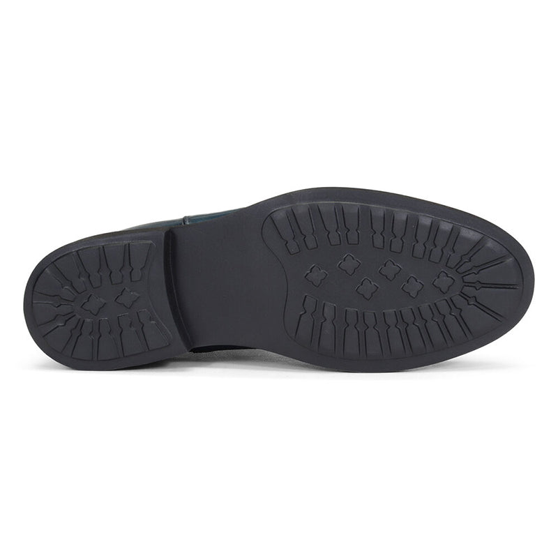 Donald Pliner Mort Calfskin Boots Navy