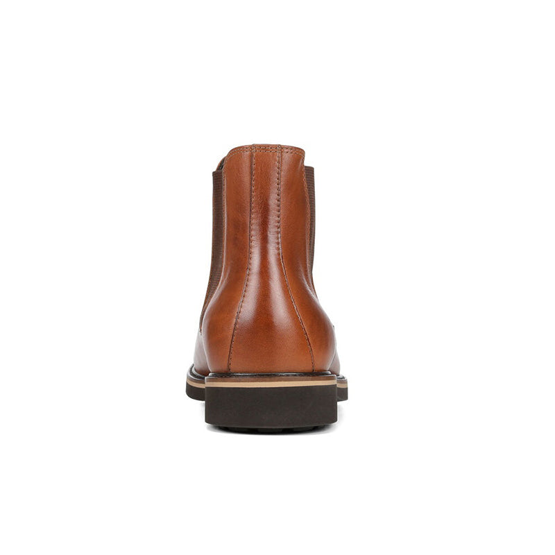 Donald Pliner Mort Calfskin Boots Saddle
