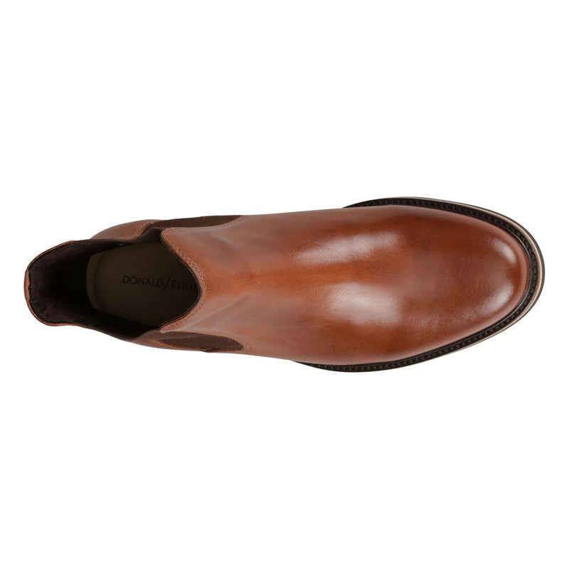 Donald Pliner Mort Calfskin Boots Saddle