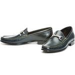Donald Pliner Nadim Bit Loafers Navy
