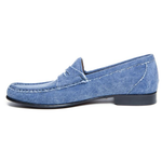 Donald J Pliner Naper Penny Loafers Wash Jean