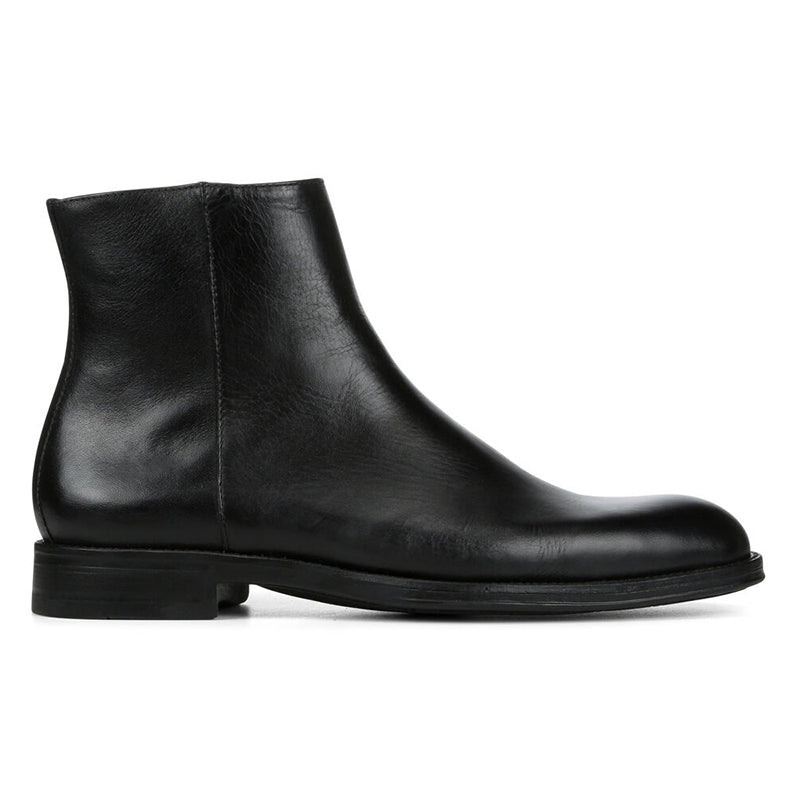 Donald Pliner Palle Calfskin Boots Black