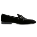 Donald Pliner Palti Velvet Bit Loafers Black