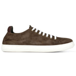 Donald Pliner Pierce Suede Sneaker Shoe Brown